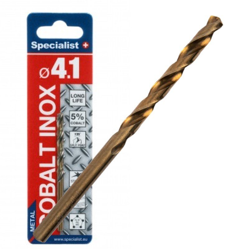 Specialist+ Cobalt met. gr. 4.1 mm Specialist+ Cobalt met. gr. 4.1 mm