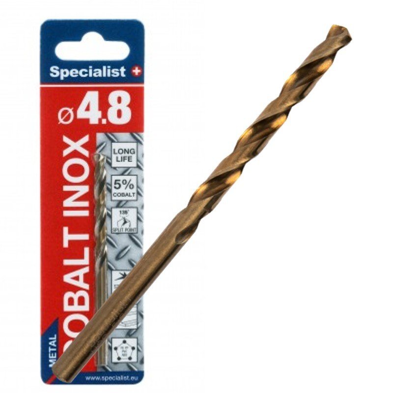 Specialist+ Cobalt met. gr. 4.8 mm Specialist+ Cobalt met. gr. 4.8 mm