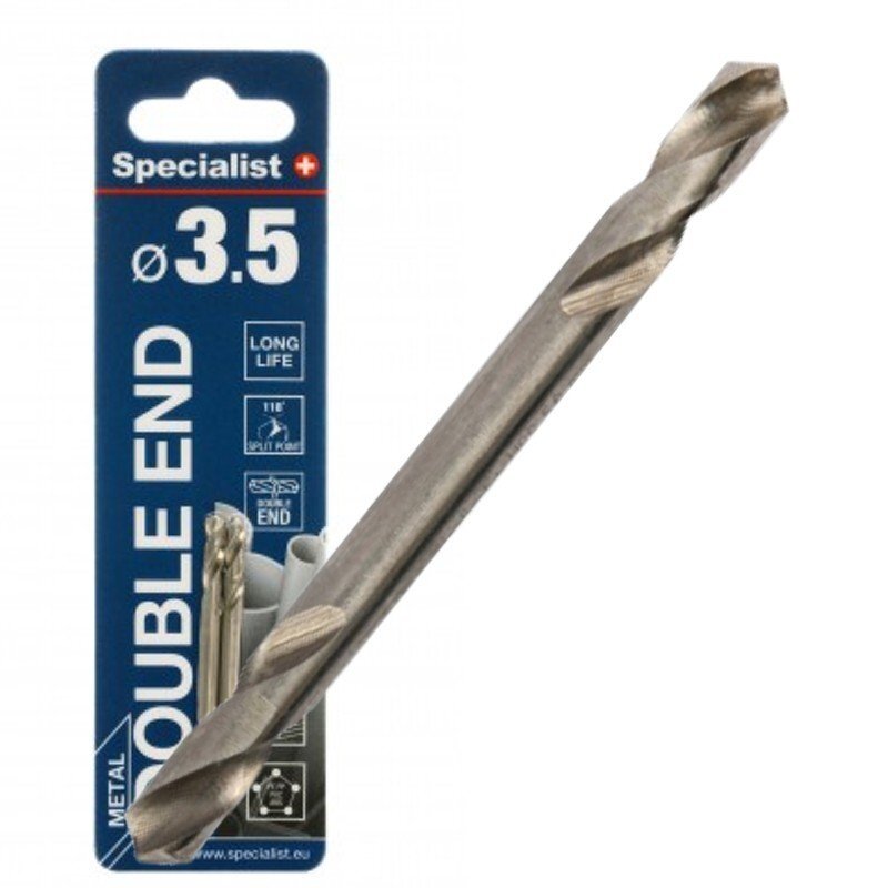 Specialist+ HSS dvip. met. gr. 3.5mm 2vnt Specialist+ HSS dvip. met. gr. 3.5mm 2vnt