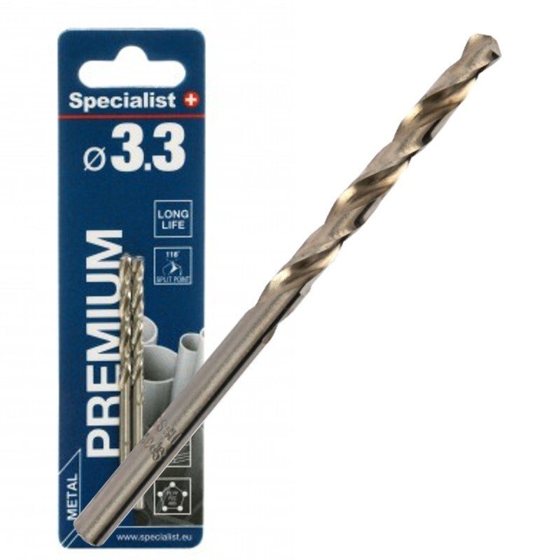 Specialist+ Premium met. gr. 3.3mm 2vnt Specialist+ Premium met. gr. 3.3mm 2vnt