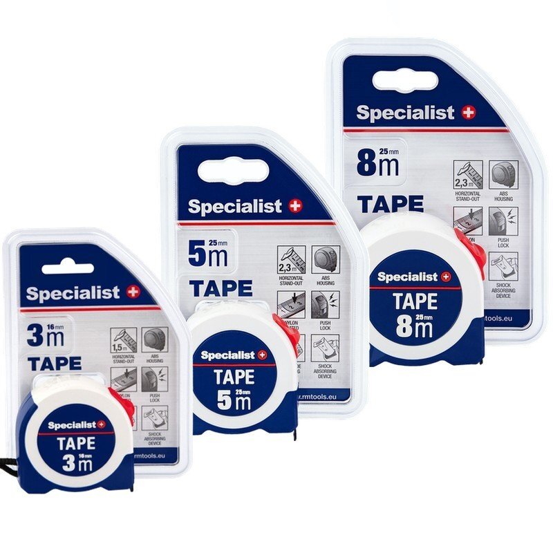 Specialist+ Tape ruletė 3 m x 16 mm 3 Specialist+ Tape ruletė 3 m x 16 mm 3