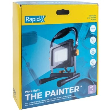 Statybinis šviestuvas THE PAINTER, 2000 Lm., RAPID 3
