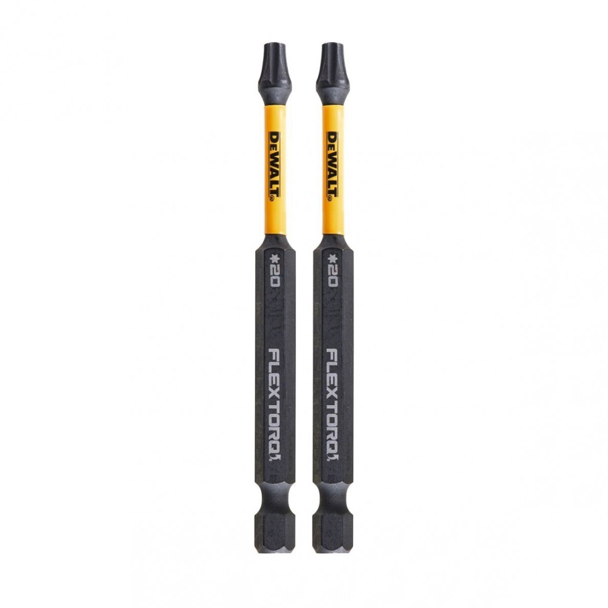 Sukimo antgaliukai FLEXTORQ T20 89 mm, DeWALT, 2 vnt. 2