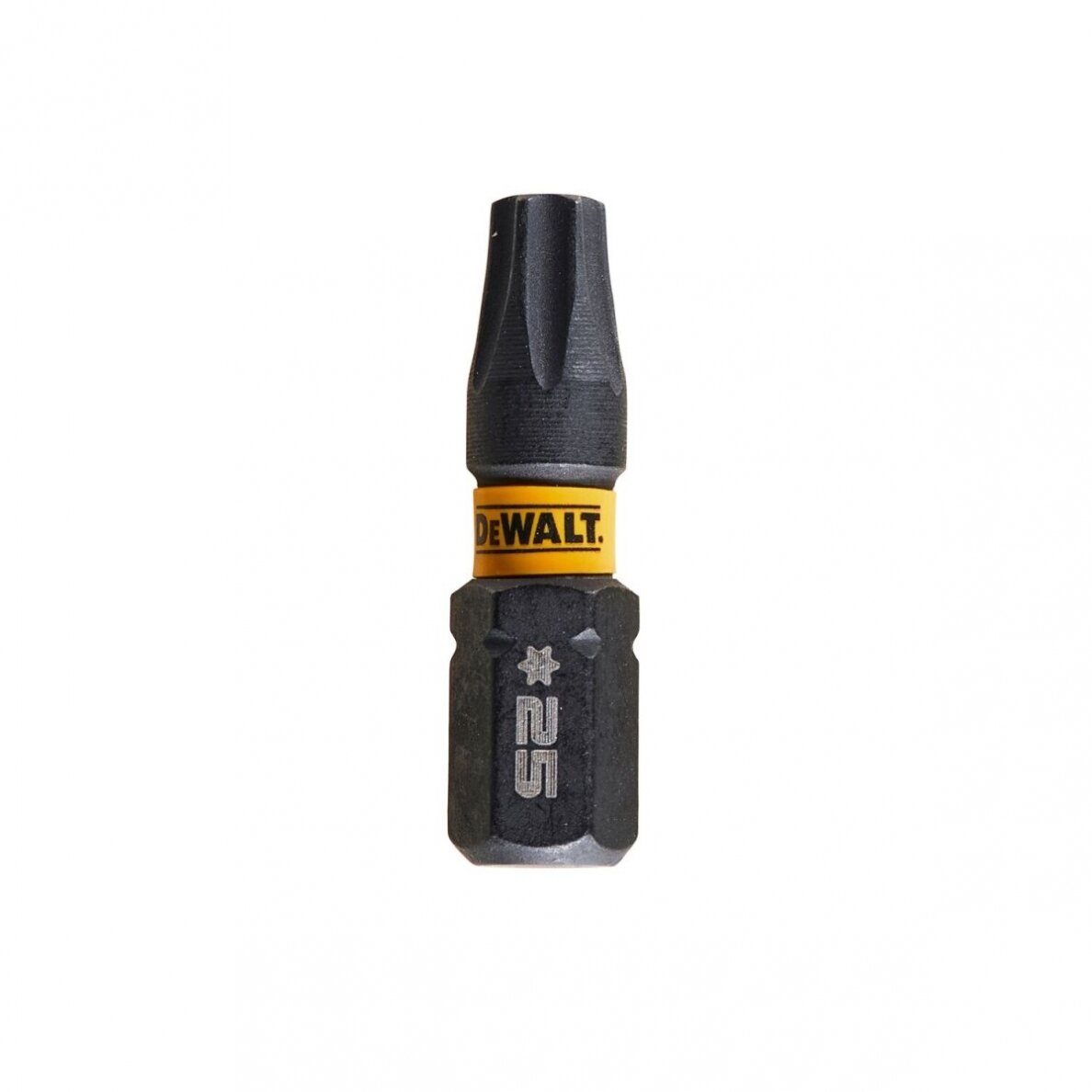 Sukimo antgaliukai FLEXTORQ T25 25 mm, DeWALT, 5 vnt. 1 Sukimo antgaliukai FLEXTORQ T25 25 mm, DeWALT, 5 vnt. 1