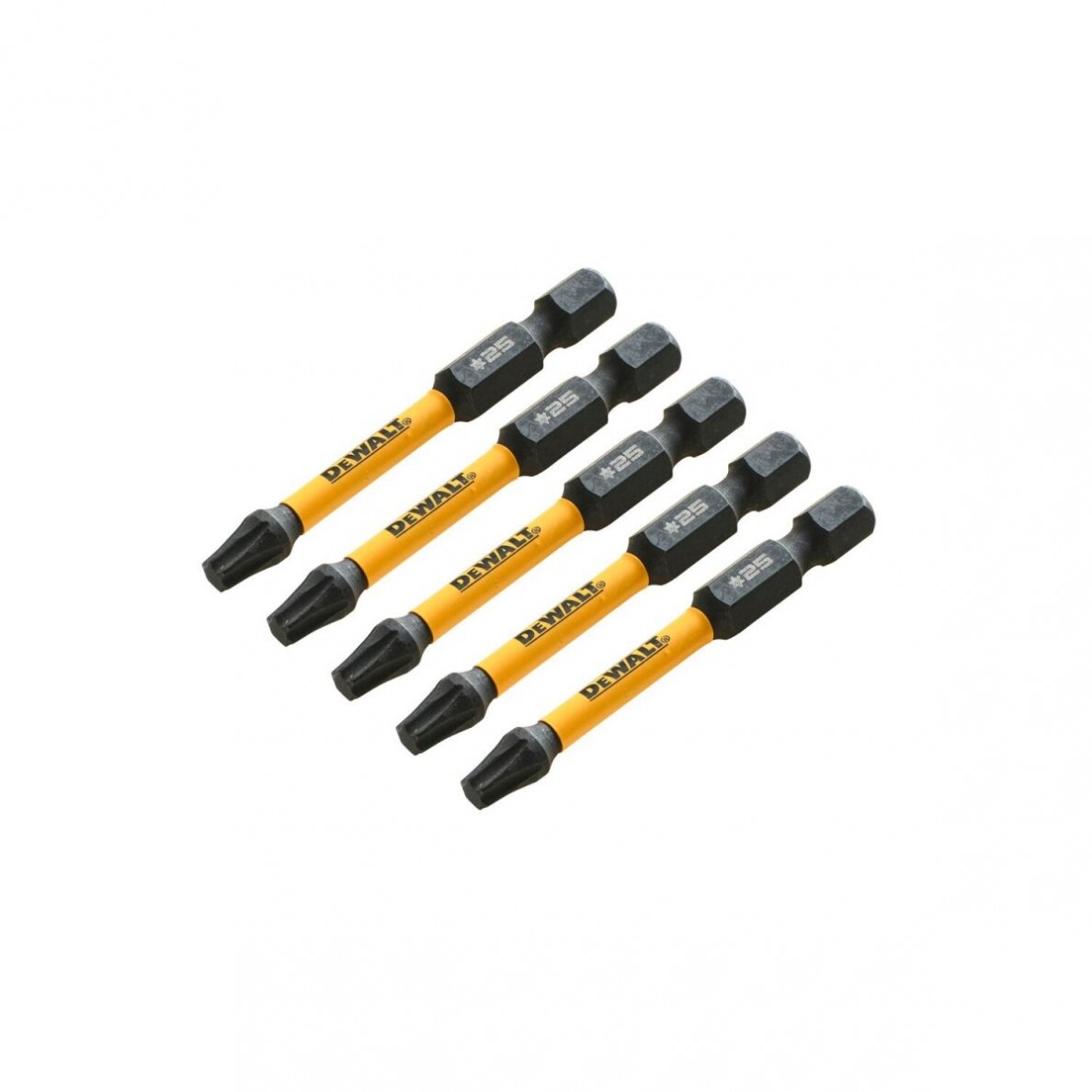 Sukimo antgaliukai FLEXTORQ T25 57 mm, DeWALT, 5 vnt. 3 Sukimo antgaliukai FLEXTORQ T25 57 mm, DeWALT, 5 vnt. 3