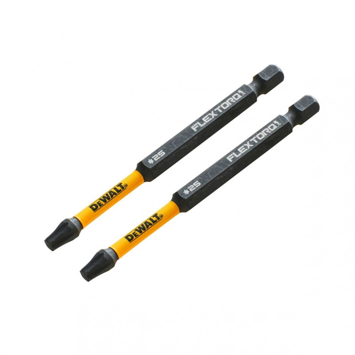 Sukimo antgaliukai FLEXTORQ T25 89 mm, DeWALT, 2 vnt. 2
