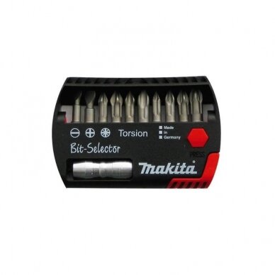 Sukimo antgalių rinkinys MAKITA P-53730 Sukimo antgalių rinkinys MAKITA P-53730