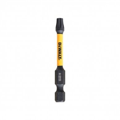 Sukimo antgaliukai FLEXTORQ T25 57 mm, DeWALT, 5 vnt. 1 Sukimo antgaliukai FLEXTORQ T25 57 mm, DeWALT, 5 vnt. 1