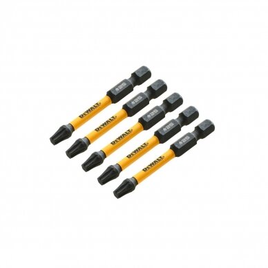 Sukimo antgaliukai FLEXTORQ T25 57 mm, DeWALT, 5 vnt. 3