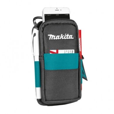 Sutvirtintas dėklas telefonui su karabinu MAKITA E-15556 3 Sutvirtintas dėklas telefonui su karabinu MAKITA E-15556 3