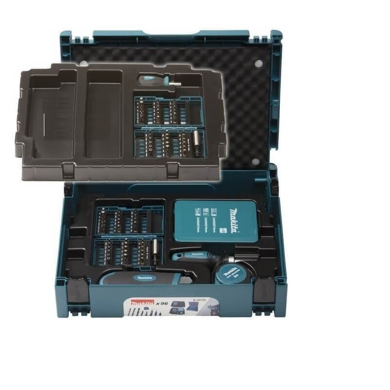 Sukimo antgalių rinkinys MAKITA, 96 vnt. Sukimo antgalių rinkinys MAKITA, 96 vnt.