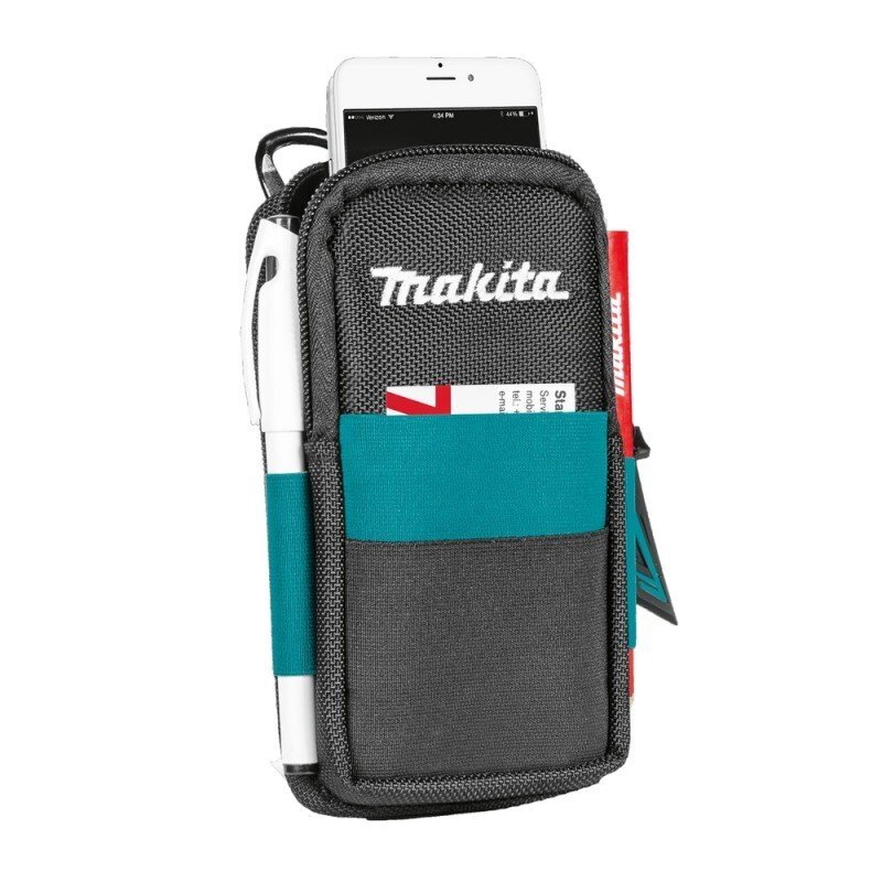 Sutvirtintas dėklas telefonui su karabinu MAKITA E-15556 3 Sutvirtintas dėklas telefonui su karabinu MAKITA E-15556 3