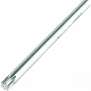 T formos torx. raktas T10x100 MM. 2 T formos torx. raktas T10x100 MM. 2