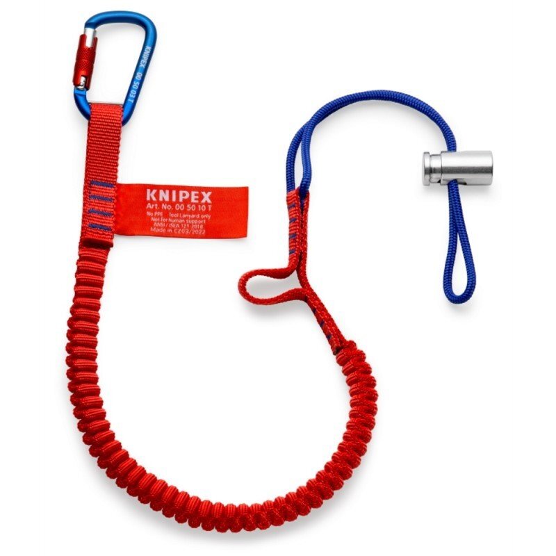 Tamprus laikiklis įrankiui su karabinu KNIPEX 6kg Tamprus laikiklis įrankiui su karabinu KNIPEX 6kg
