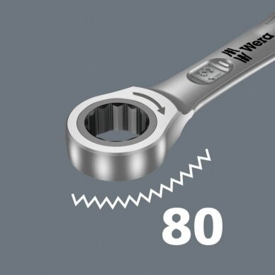 Terkšlinis veržliaraktis WERA Joker 14 mm 1