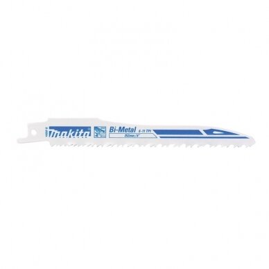 Tiesinio pjūklo pjūkleliai MAKITA B-05044 152x0,9mm 5vnt. Tiesinio pjūklo pjūkleliai MAKITA B-05044 152x0,9mm 5vnt.