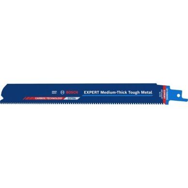 Tiesinio pjūklo pjūklelis BOSCH Expert S1155HHC, 10vnt. su priedu 1