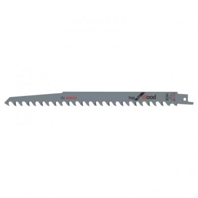 Tiesinio pjūklo pjūklelis BOSCH Top for Wood S 1542 K, 2vnt Tiesinio pjūklo pjūklelis BOSCH Top for Wood S 1542 K, 2vnt