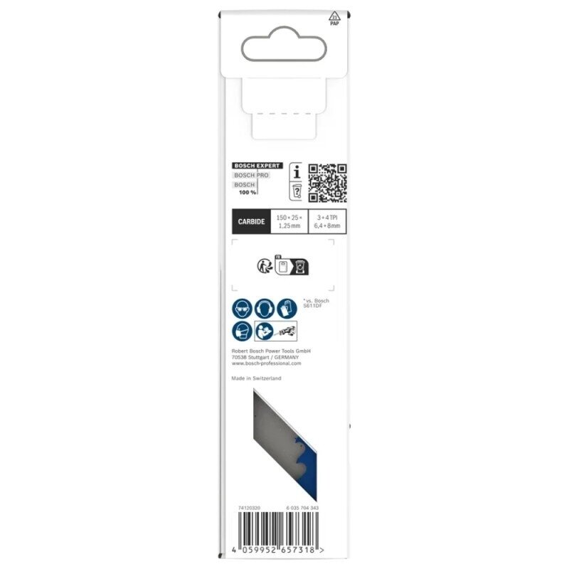 Tiesinio pjūklo geležtė BOSCH EXPERT Multi Material Demolition S681 KLHM 2 Tiesinio pjūklo geležtė BOSCH EXPERT Multi Material Demolition S681 KLHM 2