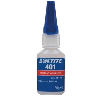 Universalūs momentiniai klijai LOCTITE 401 20g Universalūs momentiniai klijai LOCTITE 401 20g