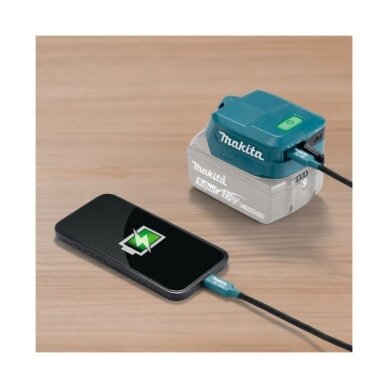 USB įkrovimo adapteris MAKITA ADP15 18V 1