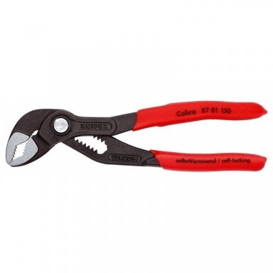 Vamzdinės replės KNIPEX Cobra 8701 150mm