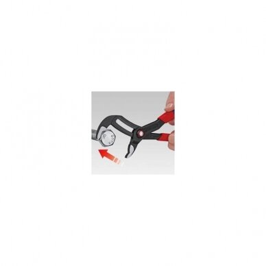 Vamzdinės replės Cobra QuickSet KNIPEX 8721, 250mm 2 Vamzdinės replės Cobra QuickSet KNIPEX 8721, 250mm 2