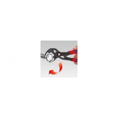 Vamzdinės replės Cobra QuickSet KNIPEX 8721, 300mm 3 Vamzdinės replės Cobra QuickSet KNIPEX 8721, 300mm 3