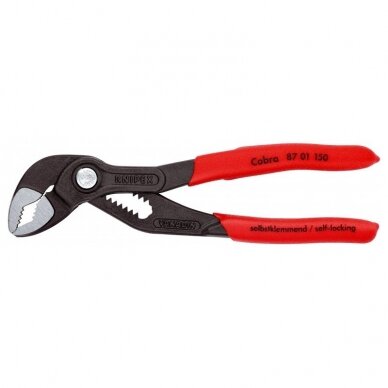 Vamzdinės replės KNIPEX Cobra 8701 150mm Vamzdinės replės KNIPEX Cobra 8701 150mm