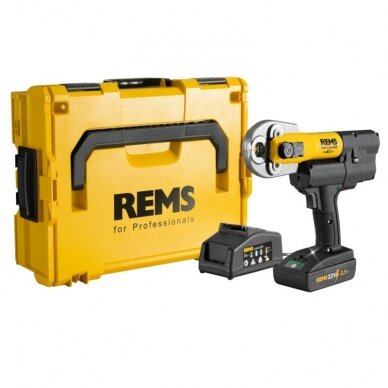 Vamzdžių presavimo įrankis REMS Mini-Press 22V ACC L-Boxx 2,5Ah Vamzdžių presavimo įrankis REMS Mini-Press 22V ACC L-Boxx 2,5Ah