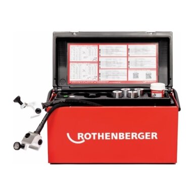 Vamzdžių šaldymo įrenginys ROTHENBERGER Rofrost Turbo II R290 2" 1 Vamzdžių šaldymo įrenginys ROTHENBERGER Rofrost Turbo II R290 2" 1