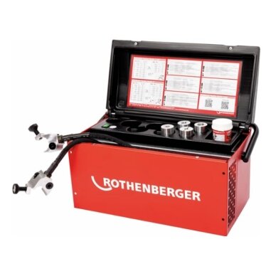 Vamzdžių šaldymo įrenginys ROTHENBERGER Rofrost Turbo II R290 2" Vamzdžių šaldymo įrenginys ROTHENBERGER Rofrost Turbo II R290 2"