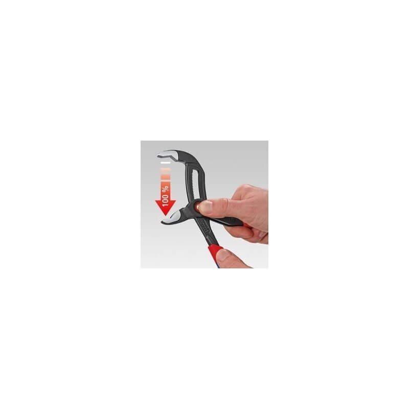 Vamzdinės replės Cobra QuickSet KNIPEX 8721, 250mm 1 Vamzdinės replės Cobra QuickSet KNIPEX 8721, 250mm 1