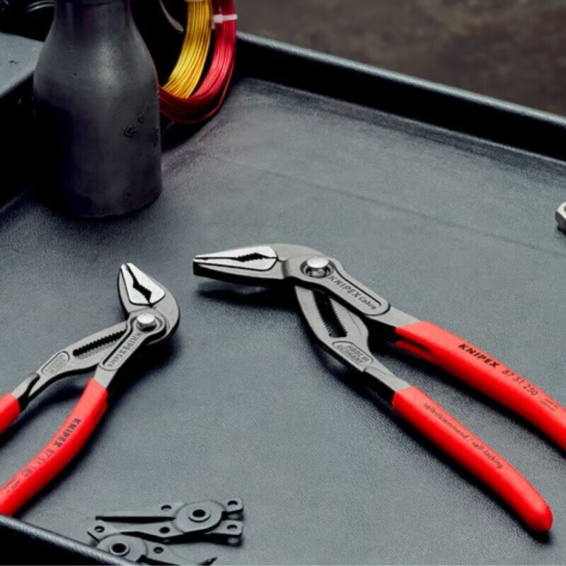 Vamzdinės replės KNIPEX Cobra 180mm 1 Vamzdinės replės KNIPEX Cobra 180mm 1