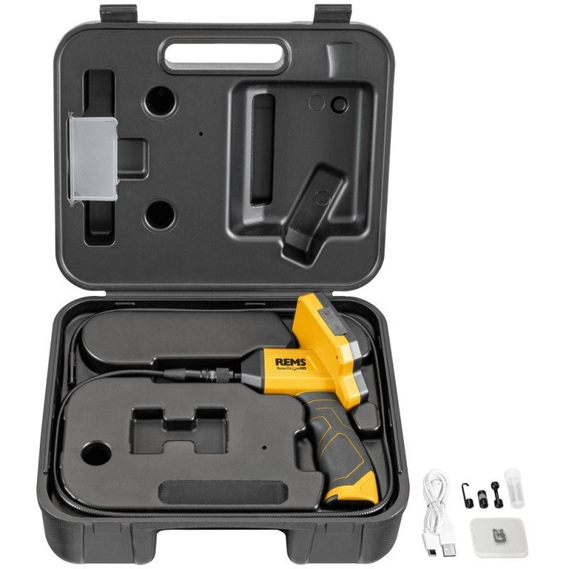 Vamzdynų peržiūros kamera REMS CamScope HD Set Vamzdynų peržiūros kamera REMS CamScope HD Set