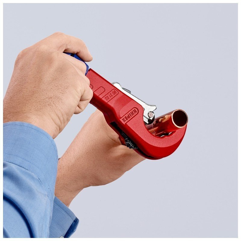 Vamzdžių pjaustyklė KNIPEX TubiX 6-35mm 4 Vamzdžių pjaustyklė KNIPEX TubiX 6-35mm 4