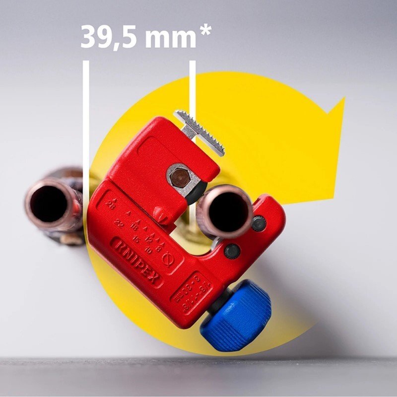 Vamzdžių pjaustyklė KNIPEX TubiX S 3-30mm 4 Vamzdžių pjaustyklė KNIPEX TubiX S 3-30mm 4