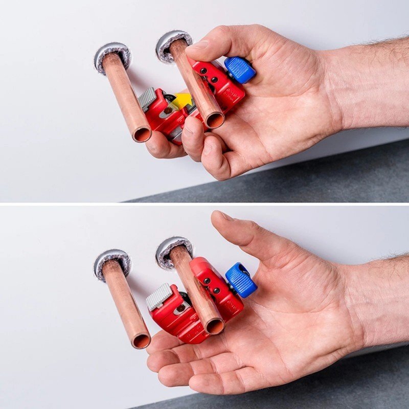 Vamzdžių pjaustyklė KNIPEX TubiX S 3-30mm 8 Vamzdžių pjaustyklė KNIPEX TubiX S 3-30mm 8