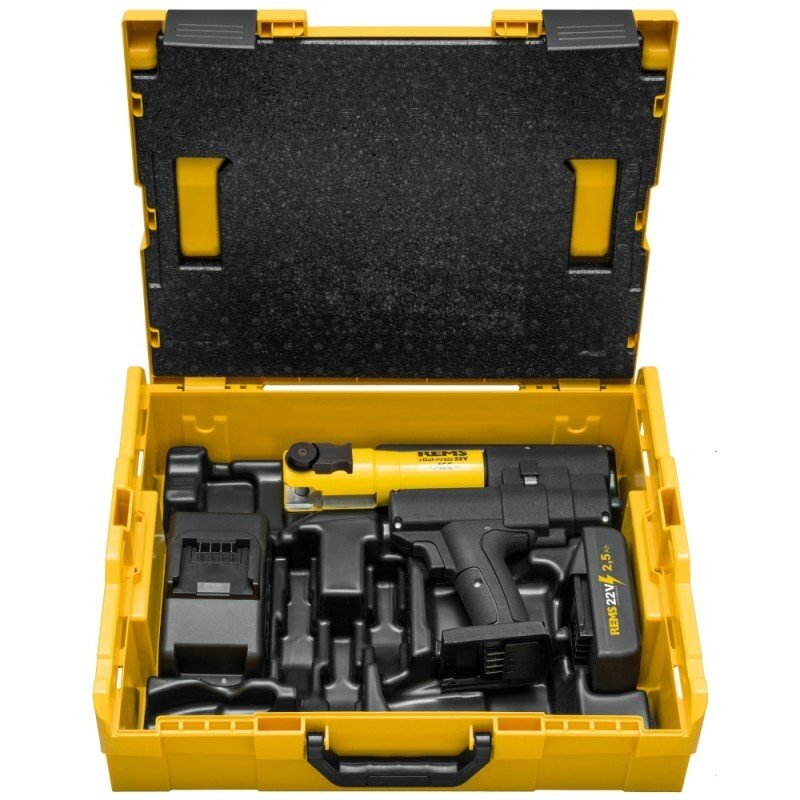 Vamzdžių presavimo įrankis REMS Mini-Press 22V ACC L-Boxx 2,5Ah 1 Vamzdžių presavimo įrankis REMS Mini-Press 22V ACC L-Boxx 2,5Ah 1
