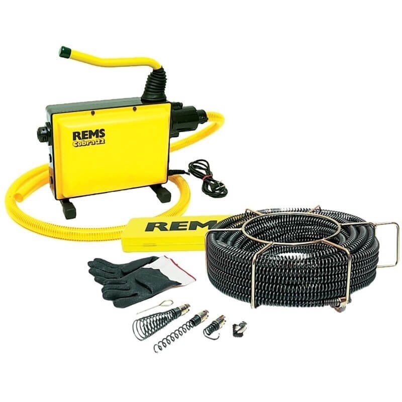 Vamzdžių valymo įrenginys REMS Cobra 22 Set 22 Vamzdžių valymo įrenginys REMS Cobra 22 Set 22
