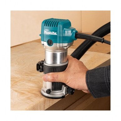 Vertikali freza MAKITA RT0702CX2J su priedais 4 Vertikali freza MAKITA RT0702CX2J su priedais 4