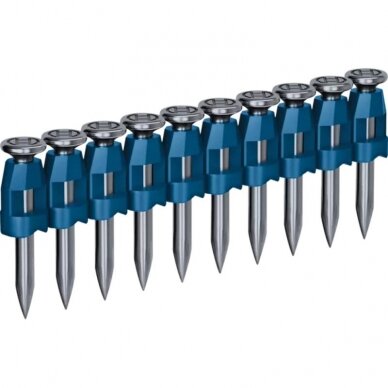 Vinys betonui BOSCH NB-25 25mm, 1000vnt. 1 Vinys betonui BOSCH NB-25 25mm, 1000vnt. 1