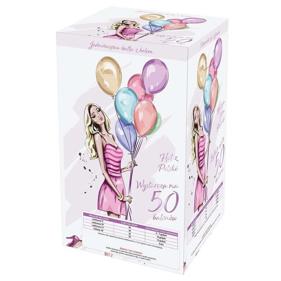 Helio dujos 12.1 L 2