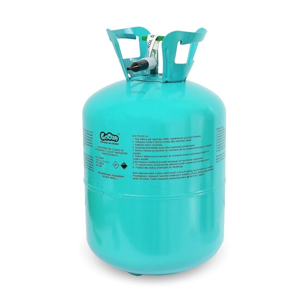 Helio dujos 12.1 L 1