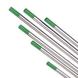 Volframinis elektrodas WP 2,0 mm MOST (žalias) 10 vnt. Volframinis elektrodas WP 2,0 mm MOST (žalias) 10 vnt.