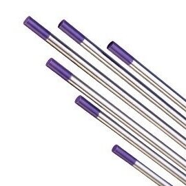 Volframinis elektrodas E3 3,2 mm BINZEL (violetinis) 10 vnt. Volframinis elektrodas E3 3,2 mm BINZEL (violetinis) 10 vnt.