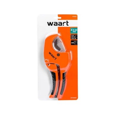 Žirklės PVC vamzdžiams 3-63 mm. WAART 2
