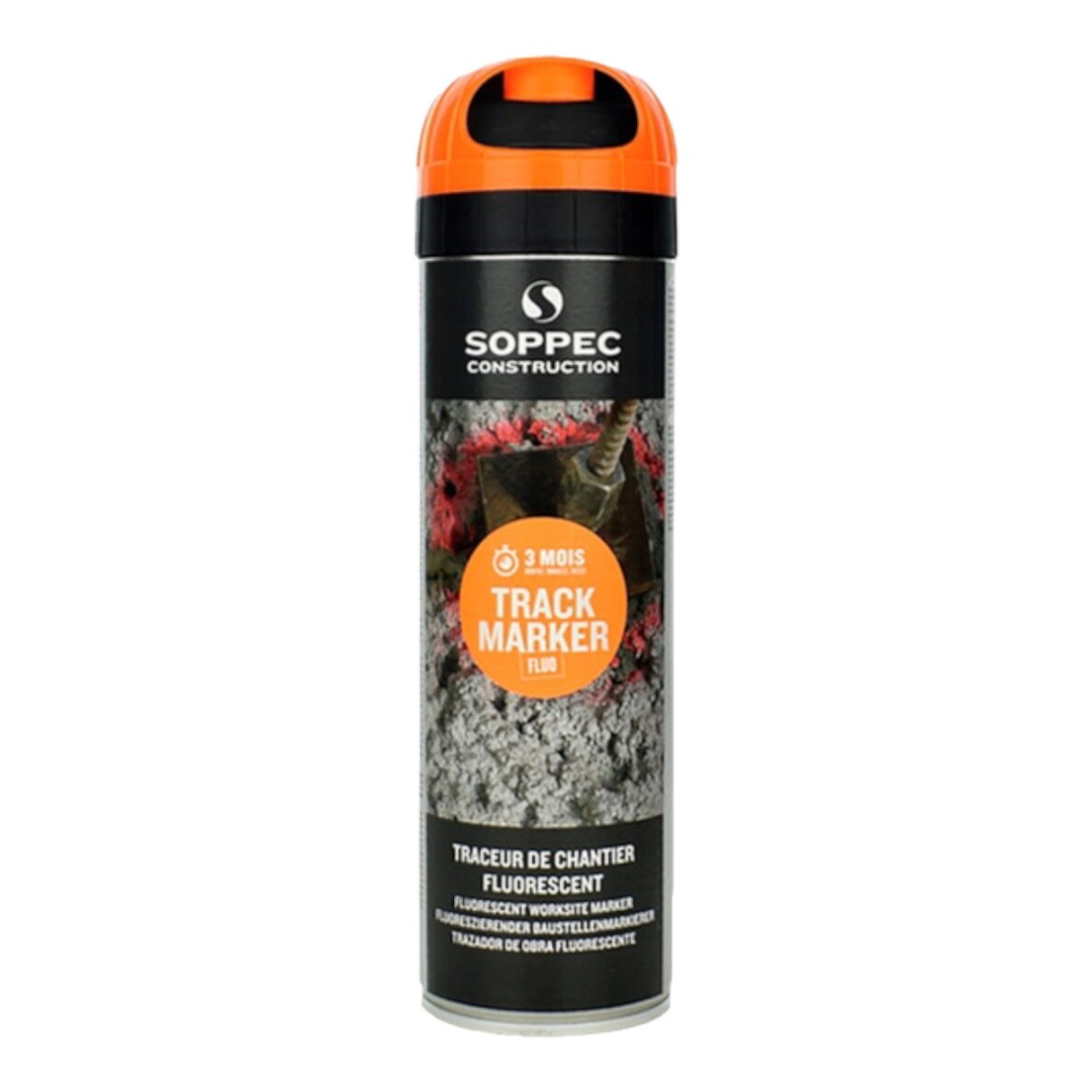 Žymėjimo dažai Track Marker, oranžiniai, SOPPEC, 500 ml