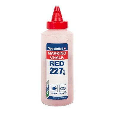 Žymėjimo kreida, raudona, 227 g., SPECIALIST+ Žymėjimo kreida, raudona, 227 g., SPECIALIST+